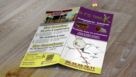 Flyer Un P'ti Temps K 2014