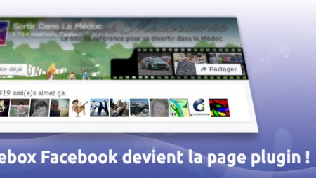 La likebox Facebook devient le « page plugin » !