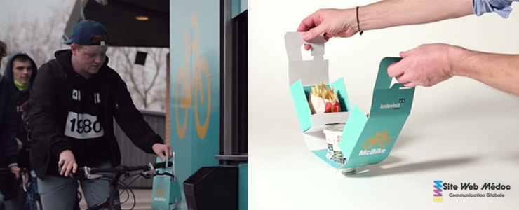 McDonald’s crée un packaging pour les transports en vélo